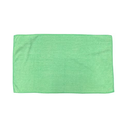 GuestSupply US Microfiber Cloth 16x27 Green